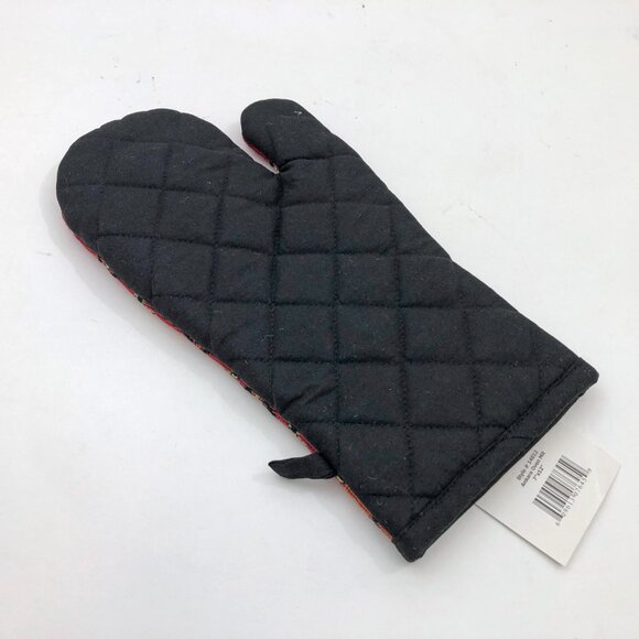 Ankara Geometric Design Oven Mitt Raa Kha 12x6 in NWT 70% Cotton 30% Polyester - Picture 2 of 2